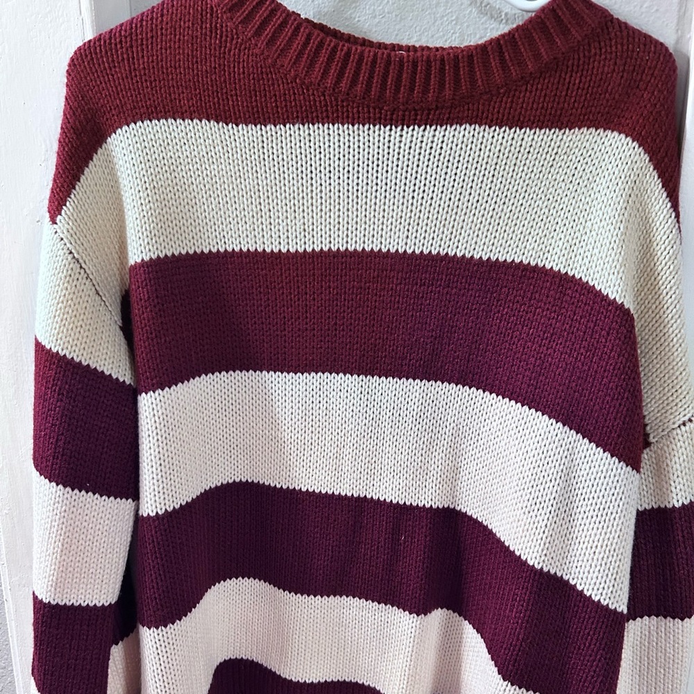 Women’s Striped Knit Sweater